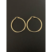 Load image into Gallery viewer, 18K Gold Earrings Hoops Loops 2.42 grams - Rafant
