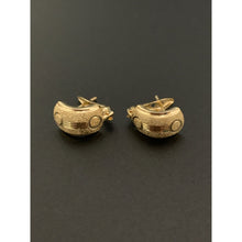 Load image into Gallery viewer, 18K Gold Earrings French Clips 1.31grams - Rafant
