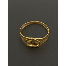 Load image into Gallery viewer, 18K Gold Ring Heart 0.78 grams Size 6.25 - Rafant
