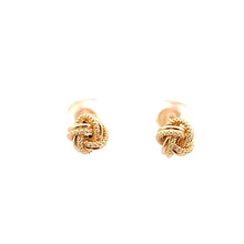 Load image into Gallery viewer, 18K Gold Earrings Knot Small - Rafant
