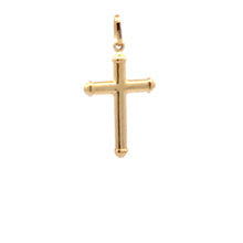 Load image into Gallery viewer, 18K Gold Pendant Cross Jesus Christ Religious 1.27 grams - Rafant
