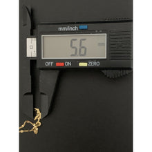 Load image into Gallery viewer, 18K Gold Necklace Chain 16 inches  with Fairy Pendant 1.70 grams - Rafant
