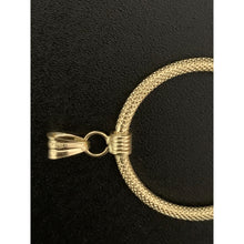 Load image into Gallery viewer, 18K Gold Earrings Hoops Loops with Pendant Set 2.66 grams - Rafant

