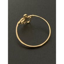 Load image into Gallery viewer, 18K Gold Ring Butterfly Size 6 Lightweight 0.87 grams - Rafant
