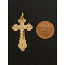 Load image into Gallery viewer, 18K Gold Pendant Cross 2.08 grams - Rafant
