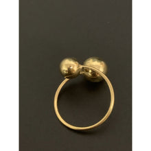 Load image into Gallery viewer, 18K Gold Ring Balls 1.57 grams Size 6.5 - Rafant
