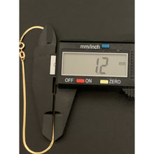 Load image into Gallery viewer, 18K Gold Chain Bracelet Size 7.5 inches 0.85 grams Lightweight - Rafant
