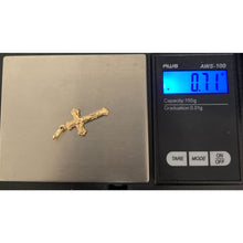 Load image into Gallery viewer, 18K Gold Pendant Cross 0.71 grams - Rafant
