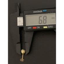 Load image into Gallery viewer, 18K Gold Earrings Stud Balls 1.36 grams - Rafant
