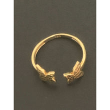 Load image into Gallery viewer, 18K Gold Ring Butterfly 1.63 grams Size 7 - Rafant
