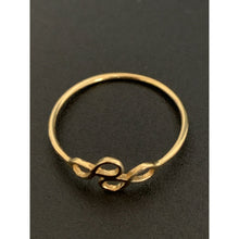 Load image into Gallery viewer, 18K Saudi Gold Ring Infinity Size 6.5 - Rafant
