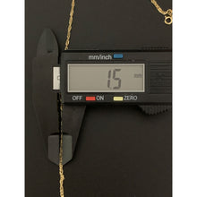 Load image into Gallery viewer, 18K Saudi Gold Chain Necklace Yellow Gold Size 19.50&quot; - Rafant
