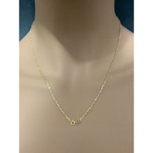 Load image into Gallery viewer, 18K Saudi Gold Chain Necklace Yellow Gold Size 19.50&quot; - Rafant
