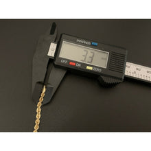 Load image into Gallery viewer, New Real 18K Saudi Gold Rope Chain Bracelet Size 7.5 - Rafant
