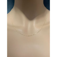 Load image into Gallery viewer, 18K Gold Chain Necklace Saudi Gold 19.75&quot; Lightweight Dainty - Rafant
