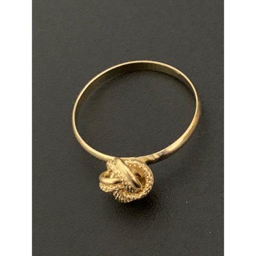 18K Gold Ring Knot 1.60 grams Size 8.5 - Rafant