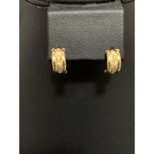 Load image into Gallery viewer, 18K Gold Earrings Stud Post 1.03 grams - Rafant
