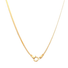 Load image into Gallery viewer, 18K Yellow Gold Necklace Chain Flat 2.26 grams 18 inches - Rafant
