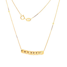 Load image into Gallery viewer, 18K Yellow Gold Necklace Chain 17.75 inches Pendant Tube  1.71 grams - Rafant
