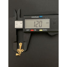 Load image into Gallery viewer, 18K Gold Pendant Cross Jesus Christ 0.86 grams - Rafant
