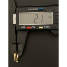 Load image into Gallery viewer, 18K Gold Earrings Hoops Loops Small 0.87 grams - Rafant
