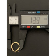 Load image into Gallery viewer, 18K Gold Earrings Hoops Loops Earrings Small 0.88 grams - Rafant
