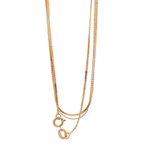 Load image into Gallery viewer, 18K Yellow Gold Necklace Chain Snake 17.5 inches 1.56 grams Thin Chain - Rafant
