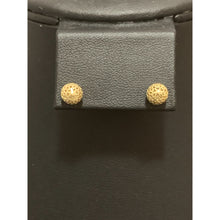 Load image into Gallery viewer, 18K Gold Earrings Stud Balls 1.31 grams - Rafant
