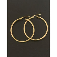 Load image into Gallery viewer, 18K Gold Earrings Hoops Loops 2.09 grams - Rafant
