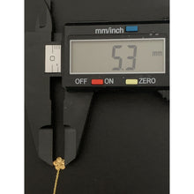 Load image into Gallery viewer, 18K Gold Japan Flower Earrings Threader 0.46 grams - Rafant
