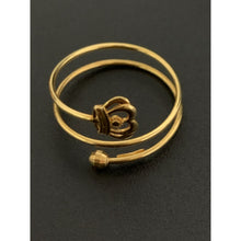 Load image into Gallery viewer, 18K Gold Rings Spiral Crown 1.18 grams Size 7.5 - Rafant
