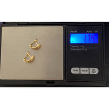Load image into Gallery viewer, 18K Gold Earrings French Clips 1.74 grams - Rafant

