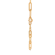 Load image into Gallery viewer, 18K Yellow Gold Bracelet Paperclip 7 Inches 1.69 grams - Rafant
