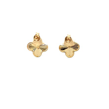 Load image into Gallery viewer, 18K Gold Earrings Stud Flower 2.21 grams - Rafant
