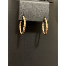 Load image into Gallery viewer, 18K Gold Earrings Hoops Loops 1.19 grams Small - Rafant
