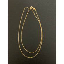 Load image into Gallery viewer, 18K Gold Necklace Chain 18 inches 0.73 grams - Rafant
