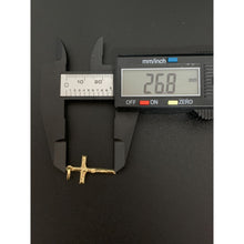 Load image into Gallery viewer, 18K Gold Pendant Cross 1.12 grams - Rafant
