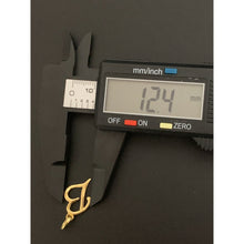 Load image into Gallery viewer, 18K Gold Pendant Charm Letter B - Rafant
