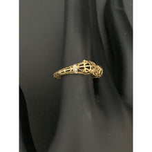 Load image into Gallery viewer, 18K Gold Ring Cubic Zirconia 1.20 grams Size 6.75 - Rafant
