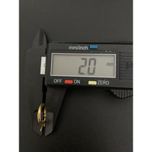 Load image into Gallery viewer, 18K Gold Earrings Hoops Loops Small 0.87 grams - Rafant
