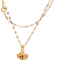 Load image into Gallery viewer, 18K Yellow Gold Necklace Chain Mariner 17.5 inches 2.26 grams - Rafant
