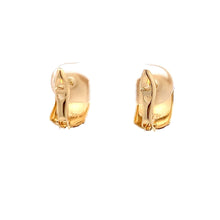 Load image into Gallery viewer, 18K Gold Earrings French Clips Tri Color White Rose Yellow Gold - Rafant
