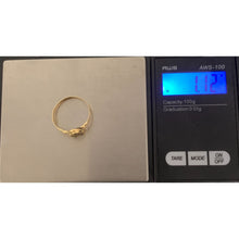 Load image into Gallery viewer, 18K Gold Ring Heart 1.12 grams S 8.25 - Rafant
