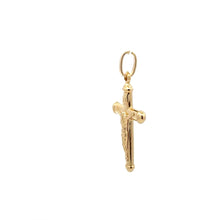 Load image into Gallery viewer, 18K Gold Pendant Cross Jesus Christ Religious 1.37 grams - Rafant
