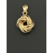 Load image into Gallery viewer, 18K Gold Pendant Knot Small 1.10 grams - Rafant
