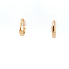Load image into Gallery viewer, 18K Gold Earrings Huggie Beaded Very Tiny Hoops - Rafant
