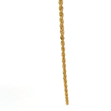 Load image into Gallery viewer, 18K Gold Necklace Chain 20 inches Rope 2.16 grams - Rafant
