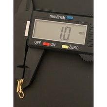 Load image into Gallery viewer, 18K Gold Pendant Charm Letter M 0.77 grams - Rafant
