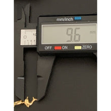 Load image into Gallery viewer, 18k Gold Necklace Cable Link Chain 15.75&quot; with Dolphin Pendant - Rafant
