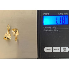 Load image into Gallery viewer, 18K Gold Earrings French Clips 1.18 Grams - Rafant
